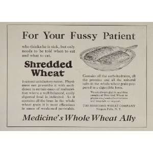   Cereal Food Medical Use Patients   Original Print Ad
