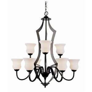   Light Chandelier in Polished Chrome Finish   3989 PC