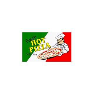    NEOPlex 3 x 5 Fresh Hot Pizza Business Flag