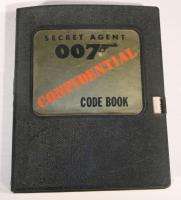 VTG 1965 JAMES BOND ATTACHE CASE MULTIPLE PRODUCTS 007 CODE BOOK SCOPE 