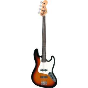  Fender Standard Jazz Bass®, Fretless, Brown Sunburst 