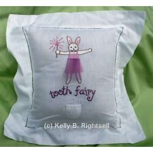  Tooth Fairy Pillow girl bunny
