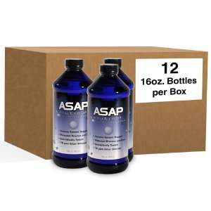  ASAP Silver Solution 16oz Bottle   Case of 12 Health 