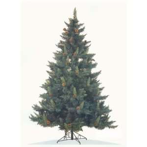  6 Ft Mixed Pine Artificial Christmas Tree w/ Pinecones 