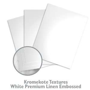  Kromekote Textures White Paper   400/Carton Office 
