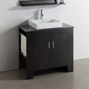   USA MS 7036L Tavian Single Sink Bathroom Vanity