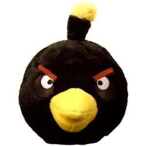  Angry Birds 8 Inch Plush With Sound Black Bird Toys 