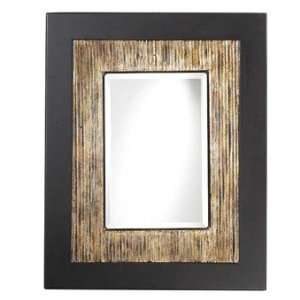  Infused Glass & Beveled Mirror