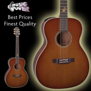 Takamine TF77 PT Acoustic Electric Guitar Natural Cedar   Solid KOA 