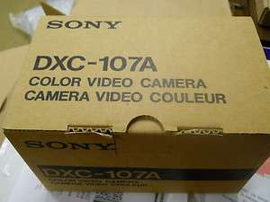 Sony DXC 107A Factory Demo CCD Camera  