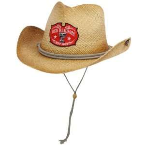  Texas Tech Red Raiders Tan Shooter Raffia Cowgirl Hat 