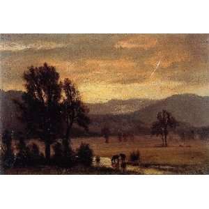   name Landscape with Cattle, By Bierstadt Albert 