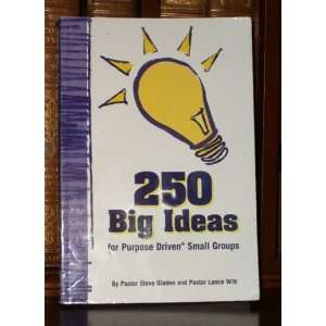   Ideas for Purpose Driven Small Groups [Paperback] Steve Gladen Books