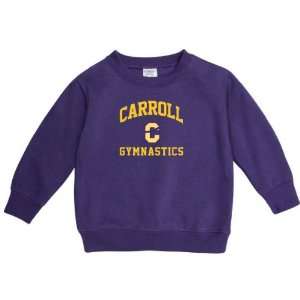  Carroll College Fighting Saints Purple Toddler Gymnastics 