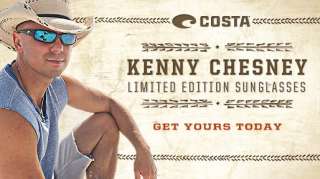 New Very Rare  Costa Del Mar Kenny Chesney Caballito Tortoise frame 