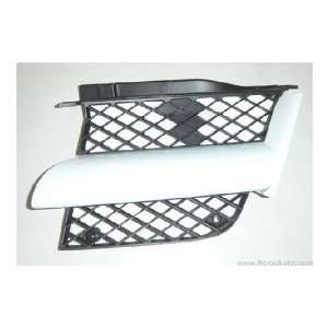 MITSUBISHI OUTLANDER Grille assy white & blackpaint to match; left 