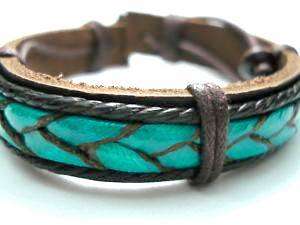 w118 Fine hand woven hemp leather bracelet man/woman  