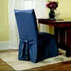 Sure Fit Cotton Duck Claret Full Dining Room Chair Slipcover