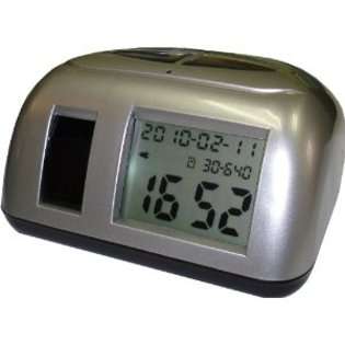 Detection Clock Camera With Cycling Recording and Battery Power Backup 