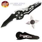 Folders Exotic Two Tone Blade Futuristic Black Sonic Folding Knife