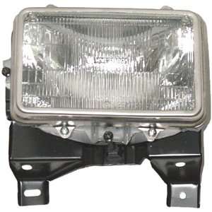 OE Replacement Chevrolet S10 Passenger Side Headlight Assembly Sealed 