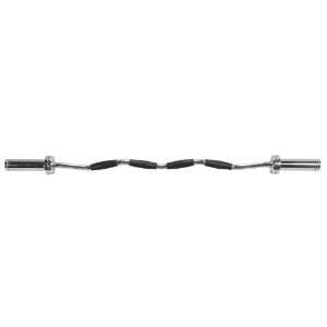  York International Curl Bar With Rubber Grips Sports 