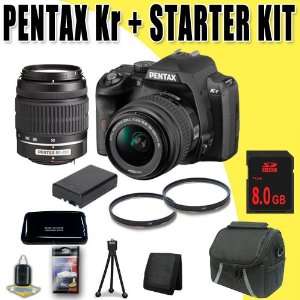 Pentax K R 12.4 MP Digital SLR Camera with 3.0 Inch LCD and 18 55mm f 