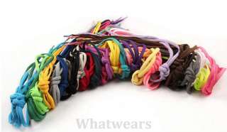 Canvas Athletic Shoelaces 23 Colors Shoe Laces S42  