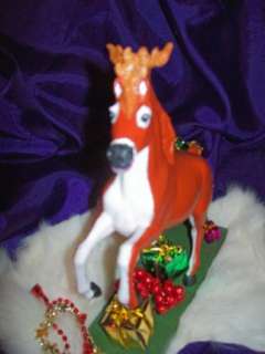 PRANCERS EVE Painted Ponies Custom Reindeer Horse  