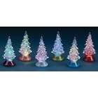 Roman Club Pack of 24 Acrylic Decor LED Christmas Tree Figures