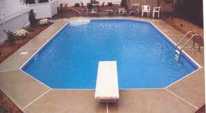 20 6 x 40 6 Grecian Inground Steel Swimming Pool Kit  