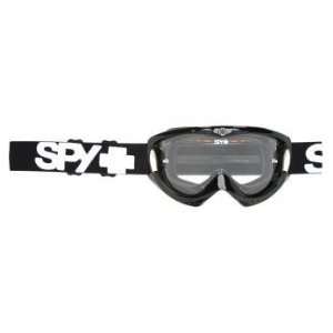  Spy Optic Alloy Shiny Black Clear AFP Goggles Automotive