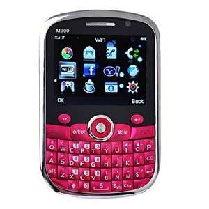M900 Mini Dual SIM Cards Wireless 2.2 inch 8GB WiFi TV Cell Phone (Red 