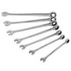 gearwrench 7 pc xl x beam ratcheting combination wrenches sae