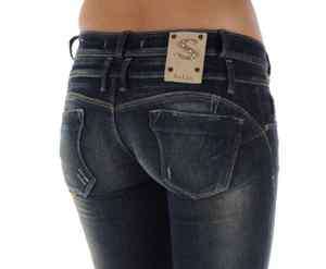 NEW SALSA Womens Jeans Push Up Wonder Slim (607) 26 27 28 29 30 31 32 