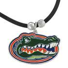 SilverBin Silvertone College Florida Gators Cord Necklace