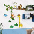   Giraffe Friends   Large Wall Decals Stickers Appliques Home Decor