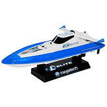 Megatech H20 Elite R/C Speed Boat: Blue   Megatech   Toys R Us