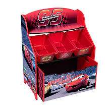   Cars 3 Tier Organizer with Rollout Toy Box   Delta   Toys R Us