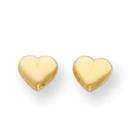 goldia 14k Gold Heart Screwback Earrings