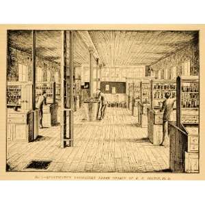  1873 Print Quantitative Chemical Laboratory H C Bolton 