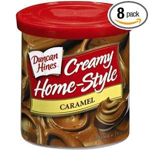 Duncan Hines Frosting Ready To Spread Caramel, 16 Ounce Containers 