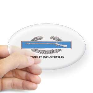  Combat Infantrymans Badge Military Oval Sticker by 
