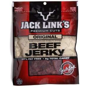 Jack Links Original Jerky 3.25 oz. (Pack of 8):  Grocery 