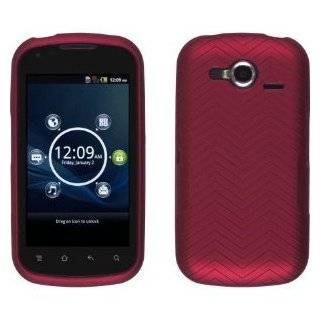 Wireless Solutions Brickhouse Red Soft Touch Snap On Case for Pantech 