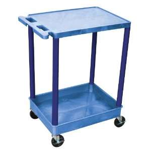  Luxor 2 Shelf Putty Tub Utility Cart: Office Products