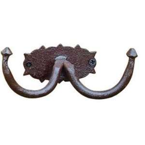  Iron, double towel hook: Home & Kitchen