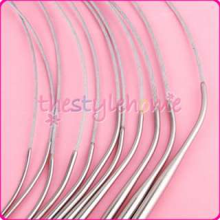 11 sz Stainless Steel Circular Knitting Needles 80cm L  