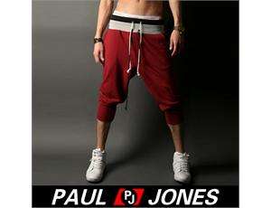 Mens Fashion Cotton Casual Sport Rope Short Pants Jogging Trousers IN 