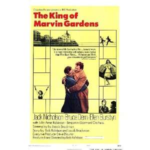 King Of Marvin Gardens (B) Style 1972 Original Folded Movie Poster 